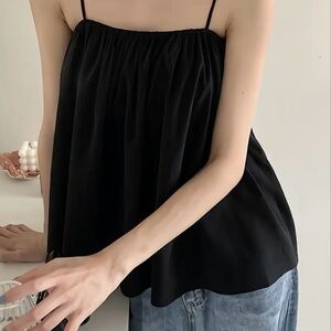 Elegant Black Women's Top